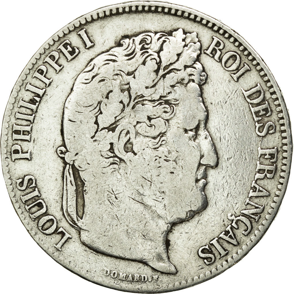 Coin, France, Louis-Philippe, 5 Francs, 1832, Limoges, VF(20-25), Silver