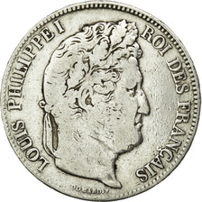 Coin, France, Louis-Philippe, 5 Francs, 1832, Limoges, VF(20-25), Silver