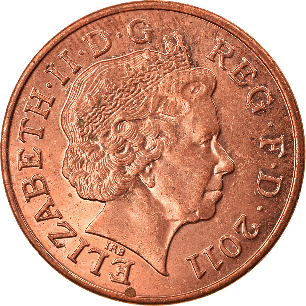Monnaie, Grande-Bretagne, Elizabeth II, Penny, 2011, SUP, Copper Plated Steel