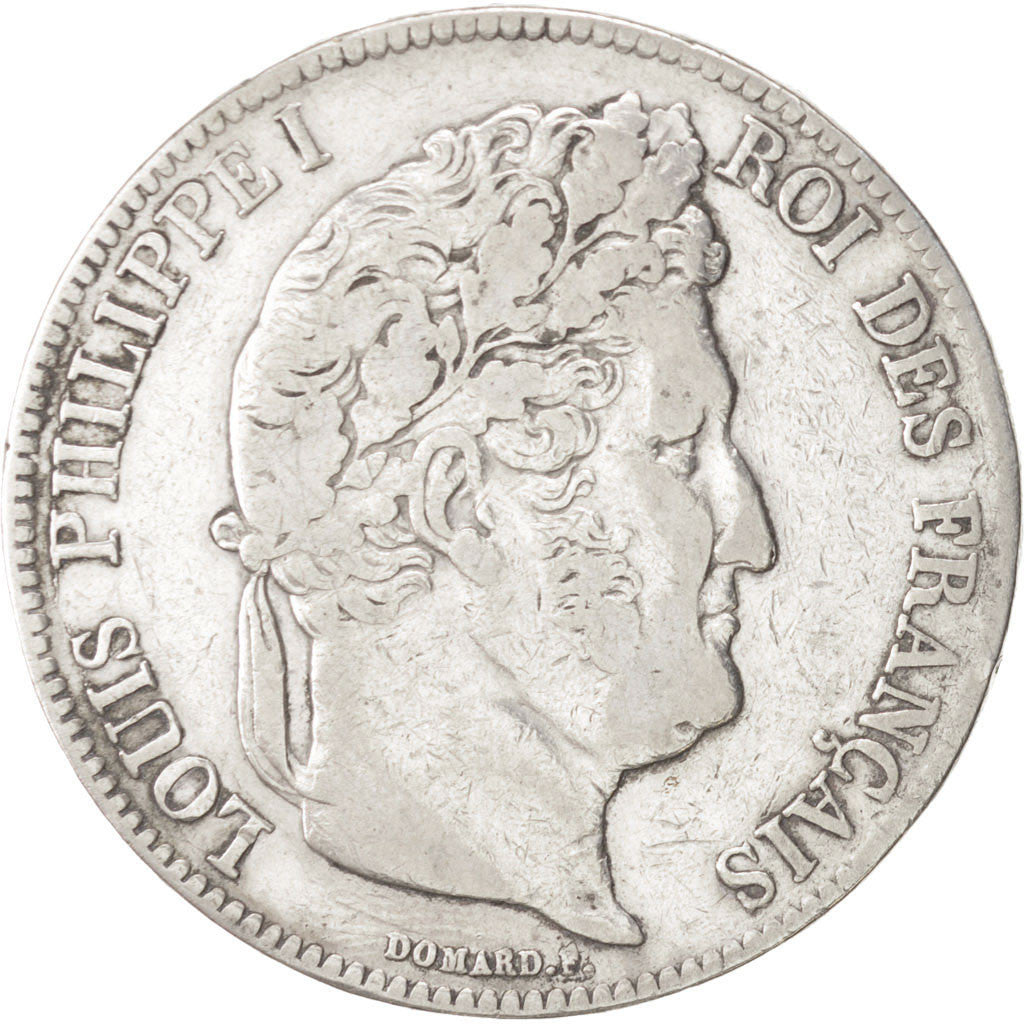 France, Louis-Philippe, 5 Francs, 1936, Rouen, TB, Silver, KM:749.2, Gadoury:678