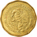 Coin, Mexico, 20 Centavos, 2008, Mexico City, AU(55-58), Aluminum-Bronze, KM:548