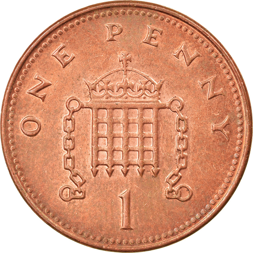 Münze, Großbritannien, Elizabeth II, Penny, 2006, VZ, Copper Plated Steel