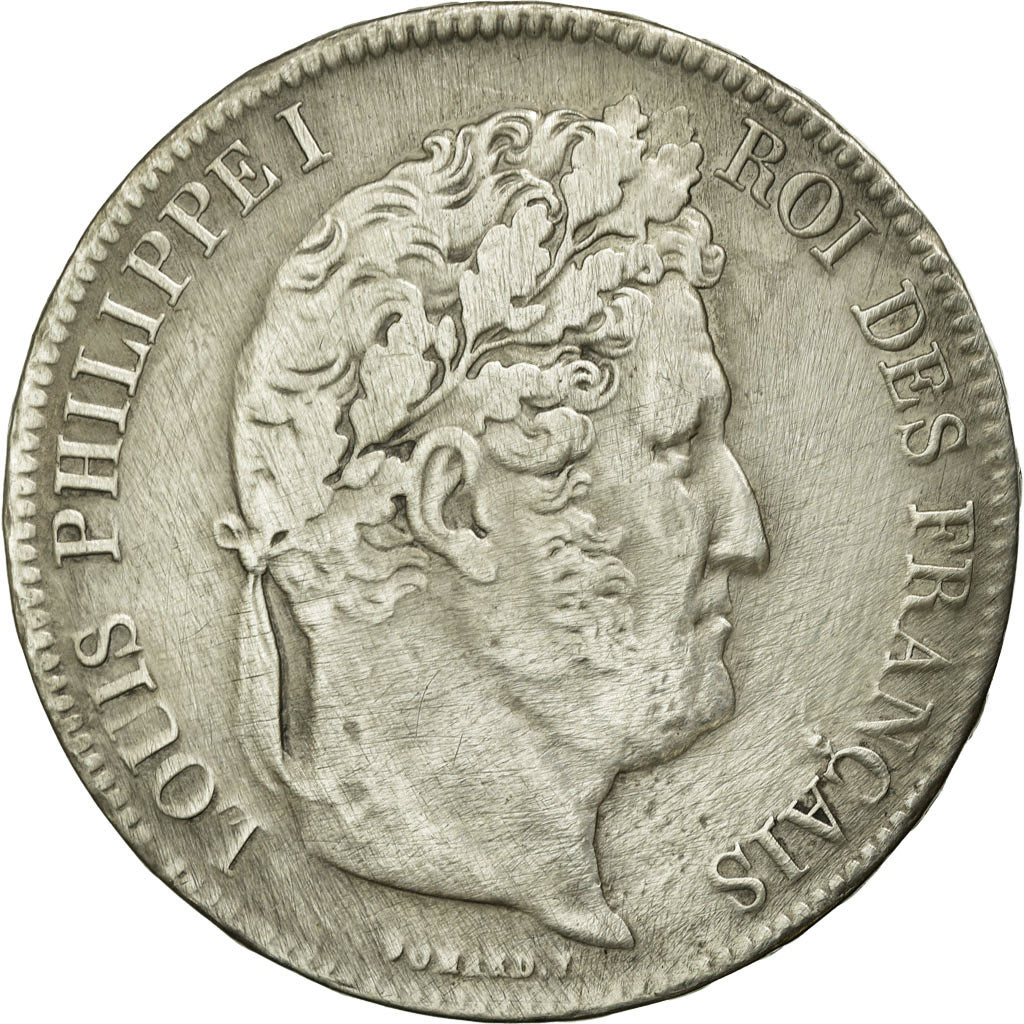 Monnaie, France, Louis-Philippe, 5 Francs, 1832, Lille, TB, Argent, KM:749.13