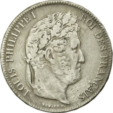 Monnaie, France, Louis-Philippe, 5 Francs, 1832, Lille, TB, Argent, KM:749.13