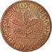 Münze, Bundesrepublik Deutschland, Pfennig, 1986, Stuttgart, SS, Copper Plated