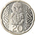 Moneta, Nowa Zelandia, Elizabeth II, 20 Cents, 2006, EF(40-45), Nickel