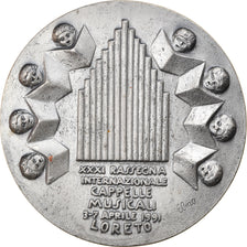 Italy, Medal, XXXI Rassegna Internazionale Cappelle Musicali, Loreto, Arts &