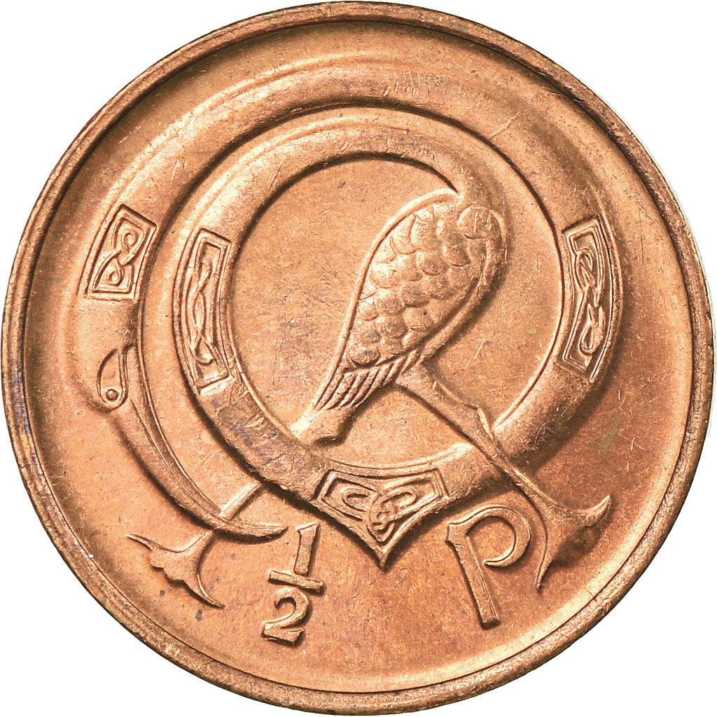 Monnaie, IRELAND REPUBLIC, 1/2 Penny, 1980, TTB, Bronze, KM:19