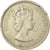 Coin, Mauritius, Elizabeth II, Rupee, 1956, VF(30-35), Copper-nickel, KM:35.1