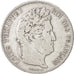 Moneta, Francia, Louis-Philippe, 5 Francs, 1832, Rouen, MB, Argento, KM:749.2