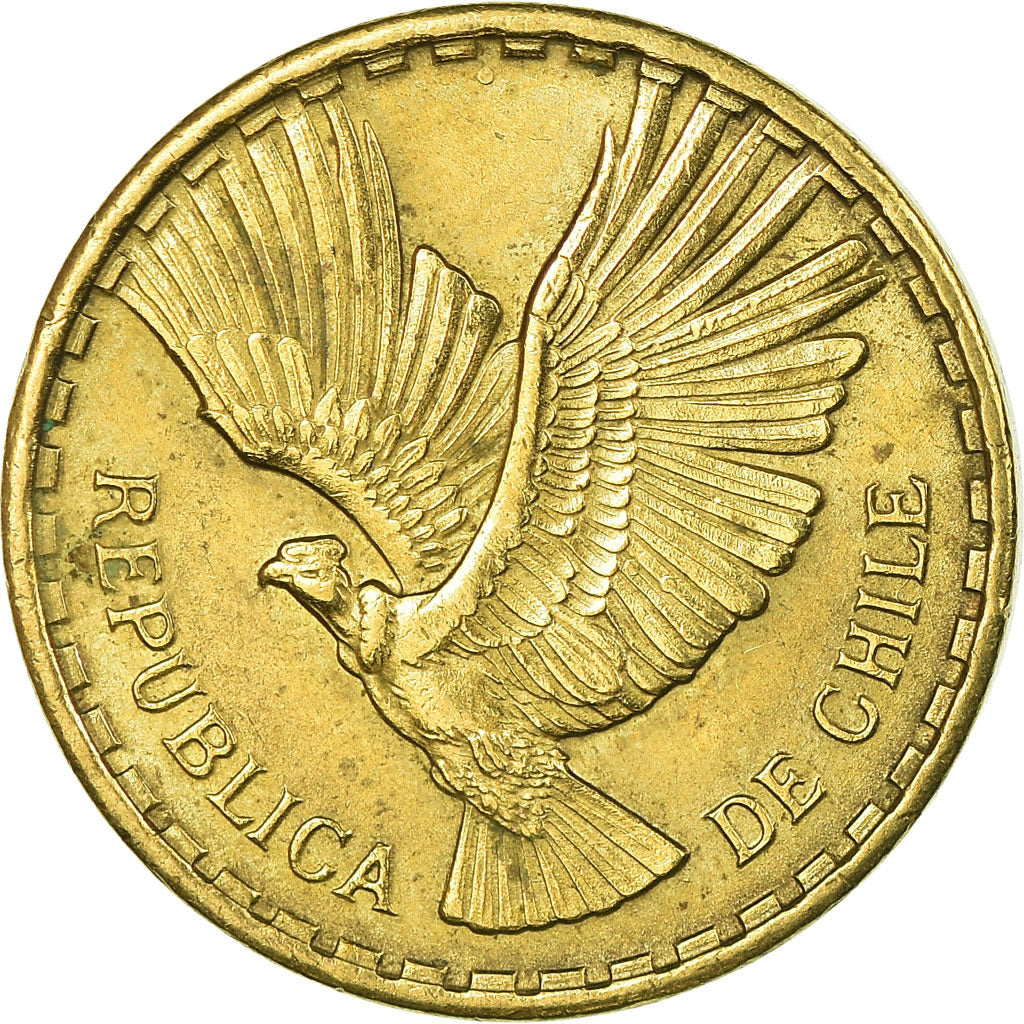 Coin, Chile, 2 Centesimos, 1968, Santiago, AU(50-53), Aluminum-Bronze, KM:193
