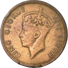 Moneta, Seychelles, 5 Cents, 1948, MB, Bronzo, KM:7