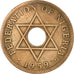 Munten, Nigeria, Elizabeth II, Penny, 1959, ZF, Bronze, KM:2