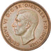 Moneta, Gran Bretagna, George VI, 1/2 Penny, 1946, BB, Bronzo, KM:844