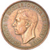 Coin, Great Britain, George VI, 1/2 Penny, 1952, AU(50-53), Bronze, KM:868