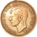 Moneta, Gran Bretagna, George VI, 1/2 Penny, 1951, MB, Bronzo, KM:868