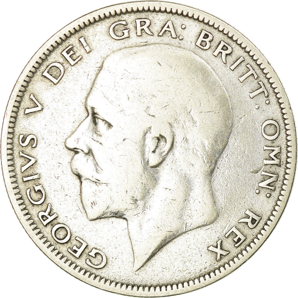 Münze, Großbritannien, George V, Florin, Two Shillings, 1933, S+, Silber