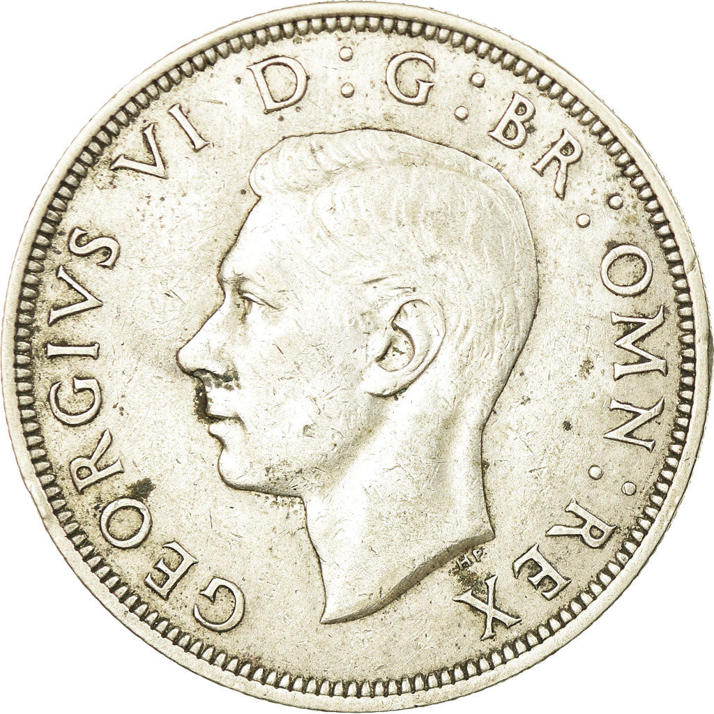 Münze, Großbritannien, George VI, 1/2 Crown, 1941, SS, Silber, KM:856