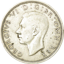 Munten, Groot Bretagne, George VI, 1/2 Crown, 1941, ZF, Zilver, KM:856