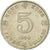 Coin, Hong Kong, Elizabeth II, 5 Dollars, 1980, VF(30-35), Copper-nickel, KM:46