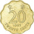 Moneda, Hong Kong, Elizabeth II, 20 Cents, 1993, MBC, Níquel - latón, KM:67