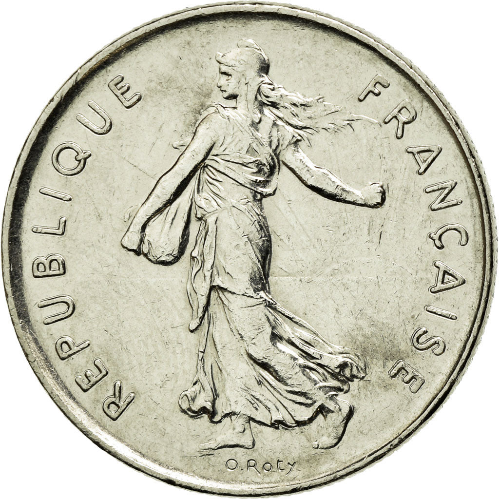 Coin, France, Semeuse, 5 Francs, 1978, Paris, MS(60-62), Nickel Clad