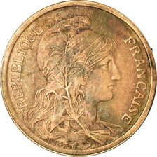 Moneda, Francia, Dupuis, 2 Centimes, 1901, Paris, MBC, Bronce, KM:841