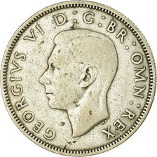 Moneta, Gran Bretagna, George VI, Florin, Two Shillings, 1940, MB+, Argento