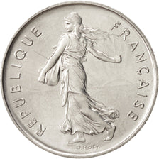France, Semeuse, 5 Francs, 1981, Paris, MS(63), Nickel Clad Copper-Nickel, KM...