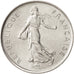France, Semeuse, 5 Francs, 1981, Paris, MS(63), Nickel Clad Copper-Nickel, KM...