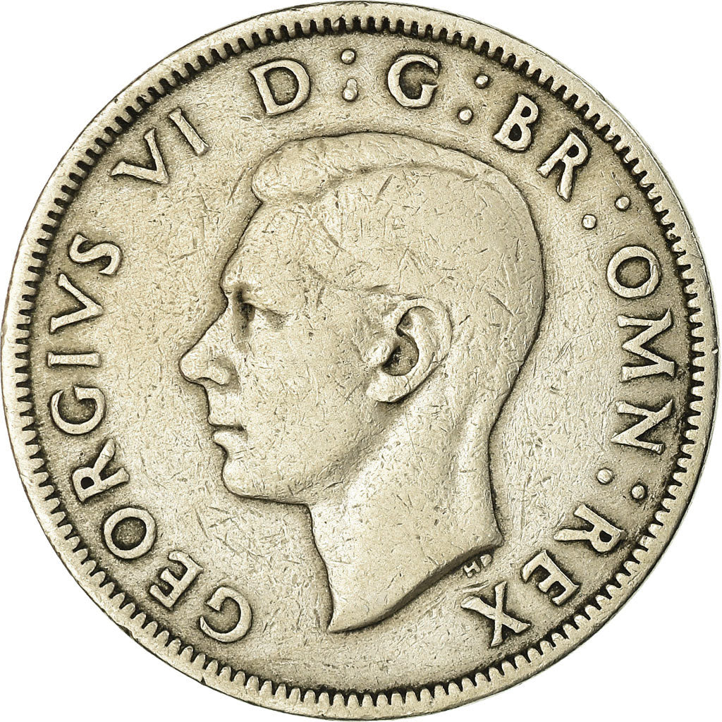 Monnaie, Grande-Bretagne, George VI, Florin, Two Shillings, 1950, TB+