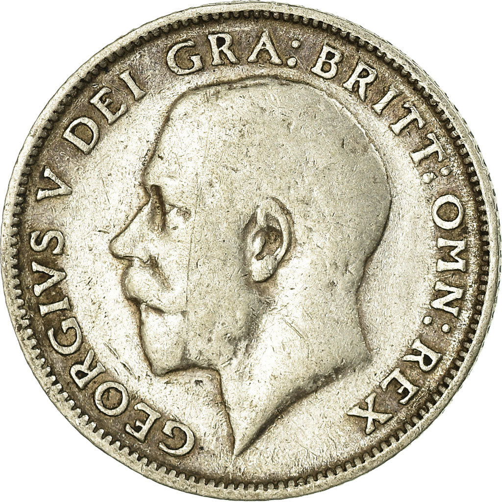 Münze, Großbritannien, George V, 6 Pence, 1915, SS, Silber, KM:815