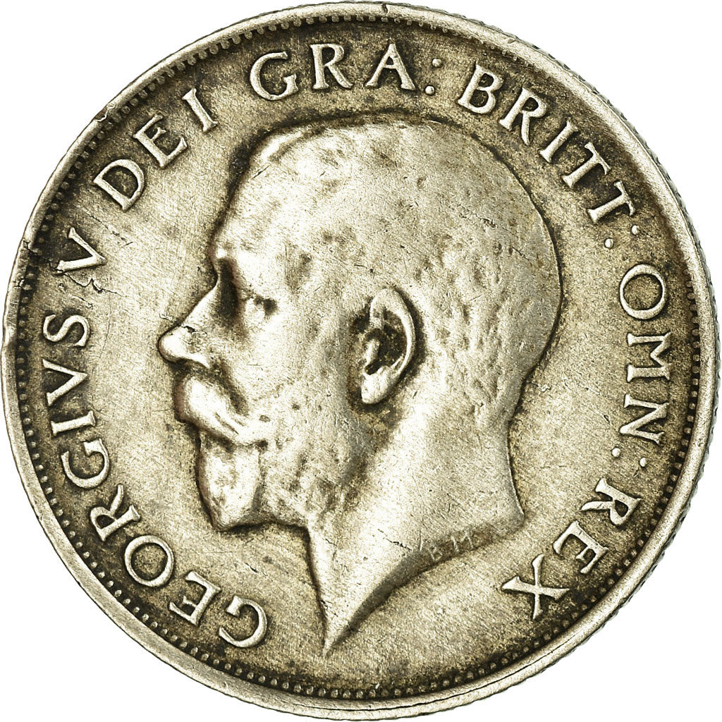 Moeda, Grã-Bretanha, George V, Shilling, 1920, VF(20-25), Prata, KM:816a