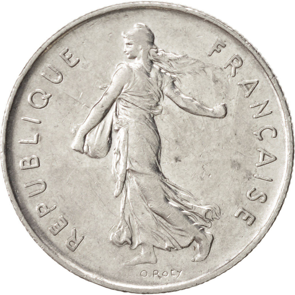 France, Semeuse, 5 Francs, 1983, Paris, SUP+, Nickel Clad Copper-Nickel, KM:9...