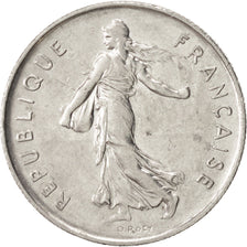 France, Semeuse, 5 Francs, 1983, Paris, SUP+, Nickel Clad Copper-Nickel, KM:9...