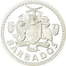 Munten, Barbados, 10 Dollars, 1973, Franklin Mint, Proof, FDC, Zilver, KM:17a