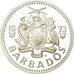 Münze, Barbados, 5 Dollars, 1973, Franklin Mint, Proof, STGL, Silber, KM:16a