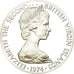 Moneta, ISOLE VERGINI BRITANNICHE, Elizabeth II, Dollar, 1974, Franklin Mint