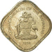 Moneta, Bahamas, Elizabeth II, 15 Cents, 1974, Franklin Mint, U.S.A., Proof