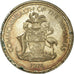 Moneta, Bahamas, Elizabeth II, 5 Cents, 1974, Franklin Mint, U.S.A., Proof, BB