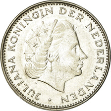 Moneta, Holandia, Juliana, 2-1/2 Gulden, 1972, AU(50-53), Nikiel, KM:191