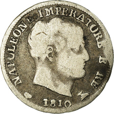 Moeda, ESTADOS ITALIANOS, KINGDOM OF NAPOLEON, Napoleon I, 5 Soldi, 1810, Milan