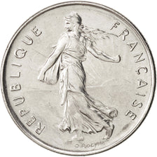 Francia, Semeuse, 5 Francs, 1988, Paris, SPL, Nichel placcato rame-nichel, KM...