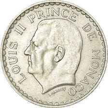Moneta, Monaco, Louis II, 5 Francs, 1945, Paris, BB+, Alluminio, KM:122