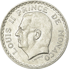 Munten, Monaco, Louis II, 5 Francs, 1945, Paris, PR, Aluminium, KM:122
