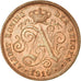 Moneta, Belgio, Albert I, 2 Centimes, 1919, BB+, Rame, KM:65
