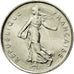 Coin, France, Semeuse, 5 Francs, 1990, Paris, MS(63), Nickel Clad Copper-Nickel