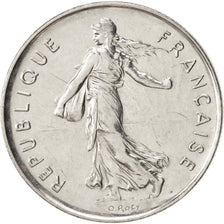 France, Semeuse, 5 Francs, 1991, Paris, SPL, Nickel Clad Copper-Nickel, KM:92...