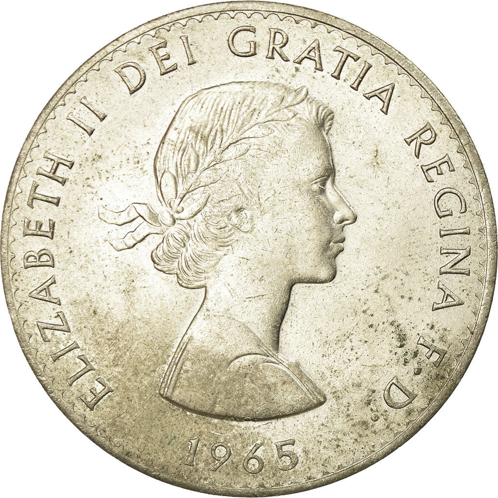 Moneta, Gran Bretagna, Elizabeth II, Crown, 1965, MB, Rame-nichel, KM:910
