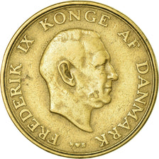 Münze, Dänemark, Frederik IX, 2 Kroner, 1947, Copenhagen, S+, Aluminum-Bronze